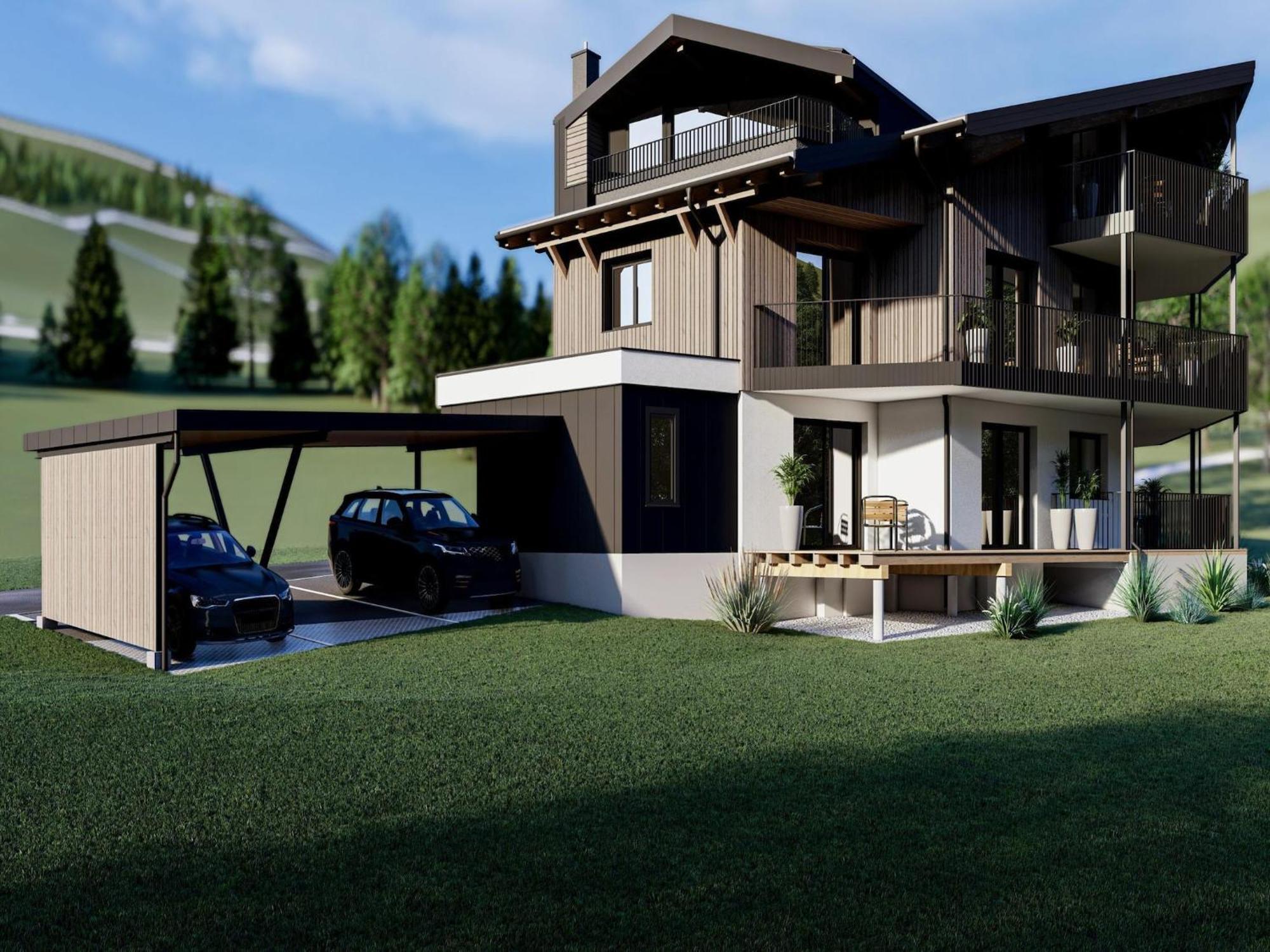 Bergzeit Flat Saalbach Directly On The Ski Piste Exterior foto